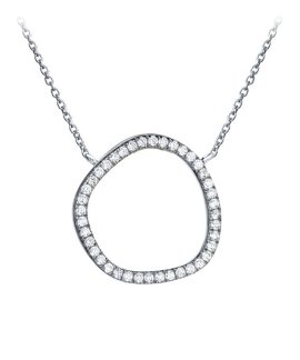 Omnia Outline Joia Colar Mulher C1592T-P