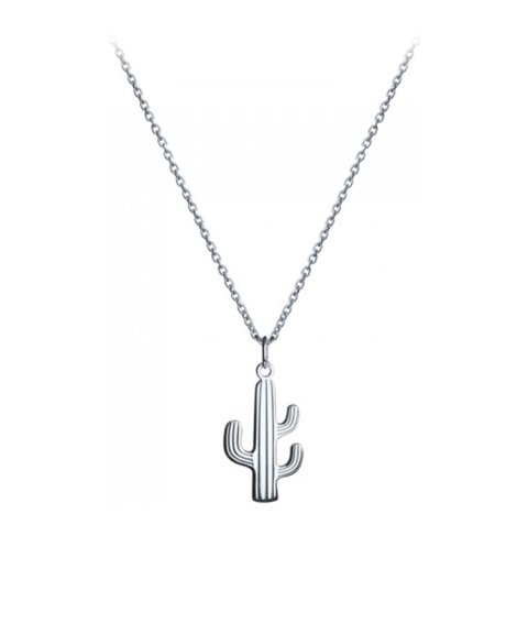 Omnia Tropical Cactus Joia Colar Mulher C1608-P Omnia Tropical Cactus Joia Colar Mulher C1608-P