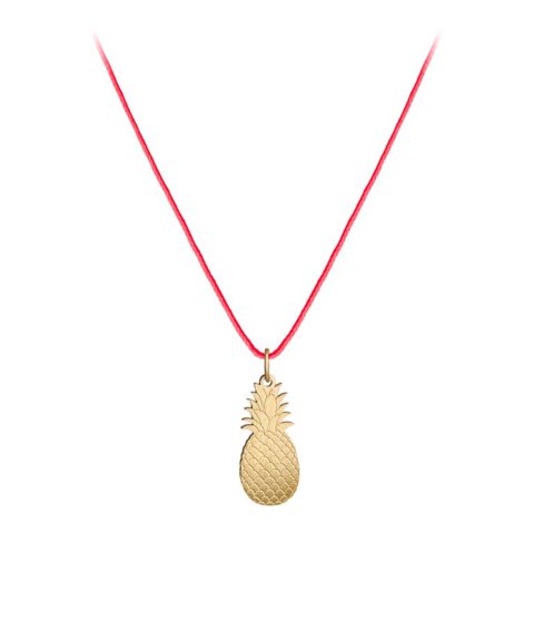 Omnia Tropical Pineapple Joia Colar Mulher C1609C-D Omnia Tropical Pineapple Joia Colar Mulher C1609C-D