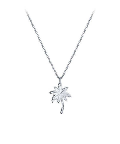 Omnia Tropical Palm Tree Joia Colar Mulher C1612-P Omnia Tropical Palm Tree Joia Colar Mulher C1612-P