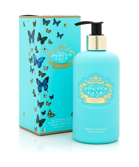 Castelbel Portus Cale Butterflies 300ml Loção corporal Cana-de-açúcar e erva-limeira Mulher C2-1419