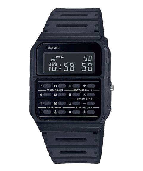Casio Vintage Edgy Calculator Relógio CA-53WF-1BEF Casio Vintage Edgy Calculator Relógio CA-53WF-1BEF