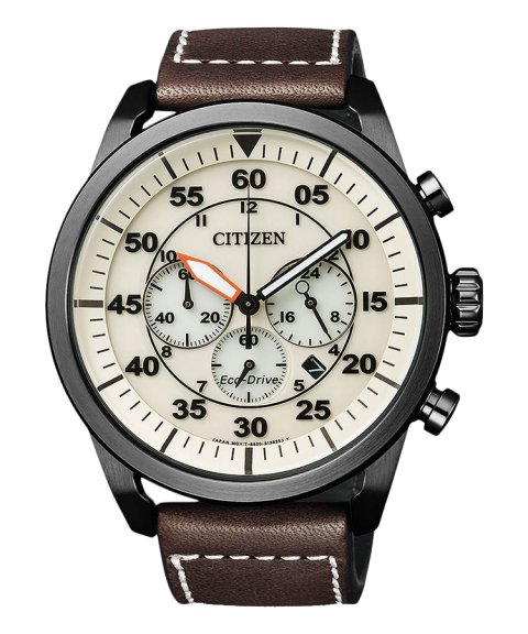 Citizen Chrono Aviator Relógio Homem CA4215-04W Citizen Chrono Aviator Relógio Homem CA4215-04W