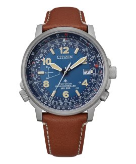 Citizen Radiocontrolado Pilot Relógio Homem CB0240-11L