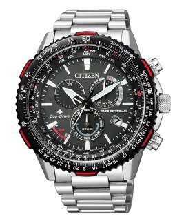 Citizen Chrono Pilot Relógio Eco-Drive Radiocontrolled Homem CB5001-57E