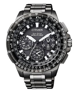 Citizen Promaster Satellite Wave Relógio GPS Titanium Homem CC9025-51E