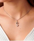 Uno de 50 Letter S Joia Pendente Pulseira Pendente Colar Mulher CHA0045MTL0000U