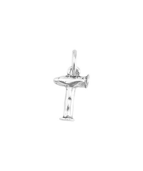 Uno de 50 Letter T Joia Pendente Pulseira Pendente Colar Mulher CHA0046MTL0000U Uno de 50 Letter T Joia Pendente Pulseira Pendente Colar Mulher CHA0046MTL0000U