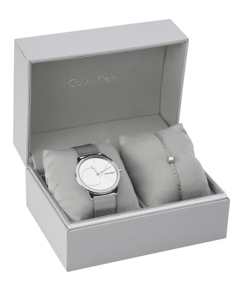 Calvin Klein Minimal Gift Set Relógio Pulseira Mulher CKK3MKJ5QMB Calvin Klein Minimal Gift Set Relógio Pulseira Mulher CKK3MKJ5QMB