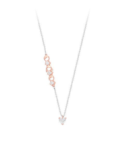 Pereirinha Coração de Mãe - Dois Meninos e Uma Menina Joia Colar Mulher CLK00429RG.5 Pereirinha Coração de Mãe - Dois Meninos e Uma Menina Joia Colar Mulher CLK00429RG.5