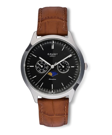 Cauny Legacy Moonphase Relógio Homem CLM006