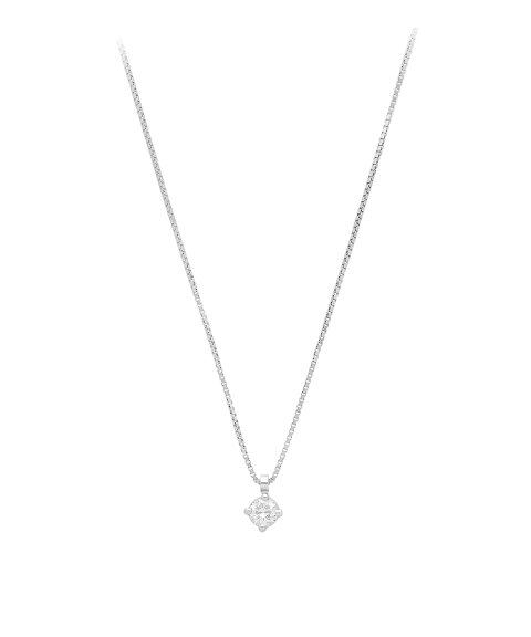 Davite Delucchi Joia Colar Ouro 18K e Diamante Mulher CLNS0846416