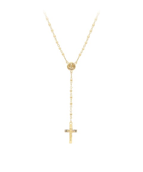 DonaZinda Terço Joia Colar Ouro 19.2K Mulher CLTC01 DonaZinda Terço Joia Colar Ouro 19.2K Mulher CLTC01
