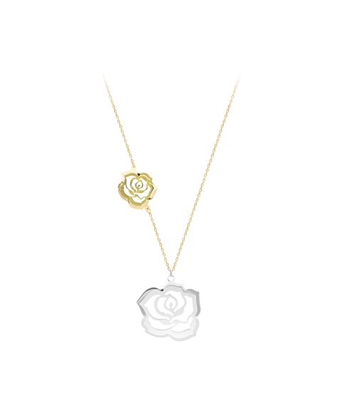 DonaZinda Rosa Joia Colar Ouro 19.2K Mulher CMCLOU013 DonaZinda Rosa Joia Colar Ouro 19.2K Mulher CMCLOU013