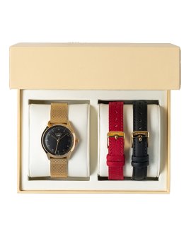 Cauny Majestic T Gold Box Relógio Set Mulher CMJ016PK