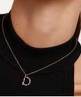PDPaola Letter D Joia Colar Mulher CO01-099-U