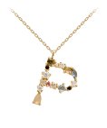 PDPaola Letter P Joia Colar Mulher CO01-111-U