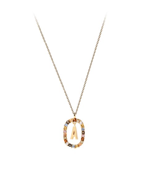 PDPaola Letter A Joia Colar Mulher CO01-260-U PDPaola Letter A Joia Colar Mulher CO01-260-U
