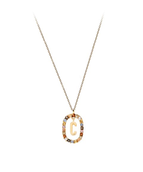PDPaola Letter C Joia Colar Mulher CO01-262-U PDPaola Letter C Joia Colar Mulher CO01-262-U