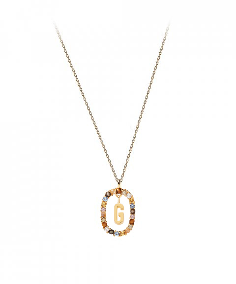 PDPaola Letter G Joia Colar Mulher CO01-266-U PDPaola Letter G Joia Colar Mulher CO01-266-U