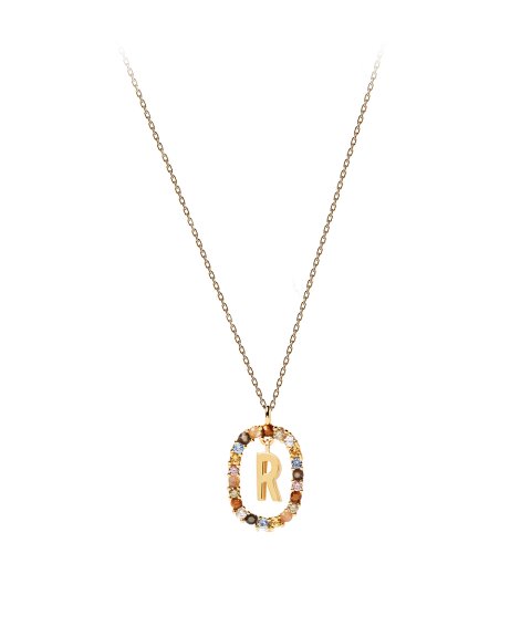 PDPaola Letter R Joia Colar Mulher CO01-277-U PDPaola Letter R Joia Colar Mulher CO01-277-U