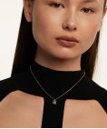 PDPaola Letters Mini Letter A Joia Colar Mulher CO01-512-U