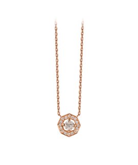 Monseo Portuguese Story Joia Colar Ouro 19.2K e Diamantes Mulher CO2339