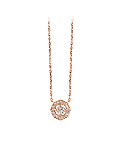 Monseo Portuguese Story Joia Colar Ouro 19.2K e Diamantes Mulher CO2339 Monseo Portuguese Story Joia Colar Ouro 19.2K e Diamantes Mulher CO2339