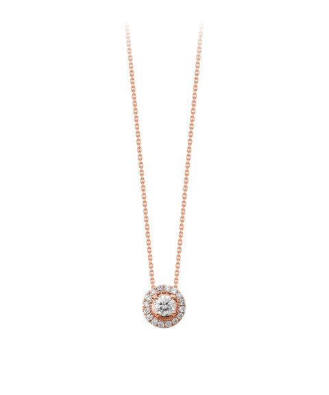 Monseo Eternal Halo Joia Colar 19.2K e Diamantes Mulher CO2612A
