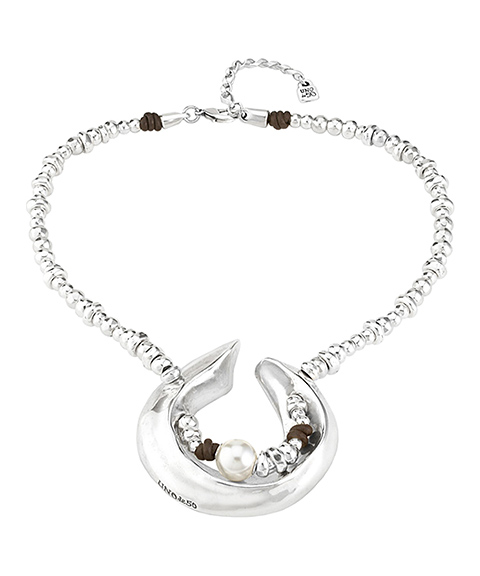 Uno de 50 Oasis Half Moon Joia Colar Mulher COL1249BPLMTL0U Uno de 50 Oasis Half Moon Joia Colar Mulher COL1249BPLMTL0U