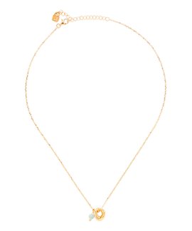 Uno de 50 Ciambella Blu Joia Colar Mulher COL1410AZUORO0U