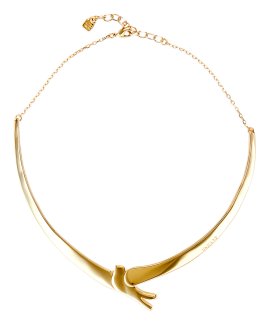 Uno de 50 Japan Come Fly with Me Joia Colar Mulher COL1456ORO0000U