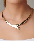 Uno de 50 Japan Come Fly with Me Joia Colar Mulher COL1456ORO0000U Uno de 50 Japan Come Fly with Me Joia Colar Mulher COL1456ORO0000U