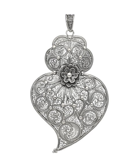Nana Coração de Chama Joia Pendente Colar Mulher CR0100O Nana Coração de Chama Joia Pendente Colar Mulher CR0100O