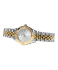 Cauny Royal Mini Silver Gold Relógio CRM012