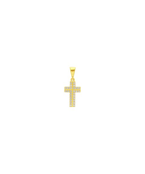 DonaZinda Cruz Joia Pendente Colar Cruz Ouro 19.2K Mulher CRU15