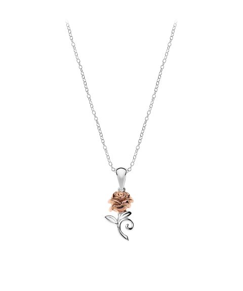 Disney Beauty and the Beast Rose Joia Colar CS00004TL-P.CS Disney Beauty and the Beast Rose Joia Colar CS00004TL-P.CS