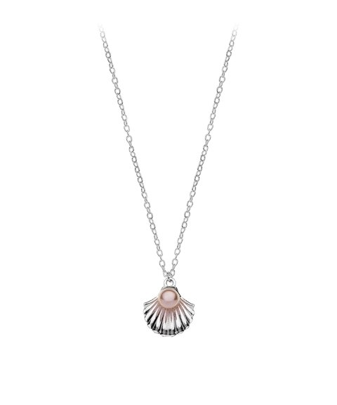 Disney Little Mermaid Pearl Seashell Joia Colar CS00005SMPL-P.CS Disney Little Mermaid Pearl Seashell Joia Colar CS00005SMPL-P.CS