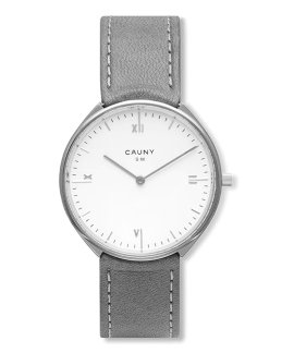 Cauny Souto Moura White 38mm Relógio The Architects of Time Series CSM004