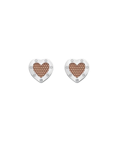 Hot Diamonds Lock in Love Joia Brincos Mulher DE538 Hot Diamonds Lock in Love Joia Brincos Mulher DE538