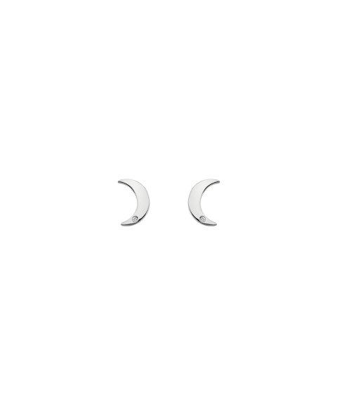 Hot Diamonds Diamond Amulet Crescent Joia Brincos Mulher DE588 Hot Diamonds Diamond Amulet Crescent Joia Brincos Mulher DE588