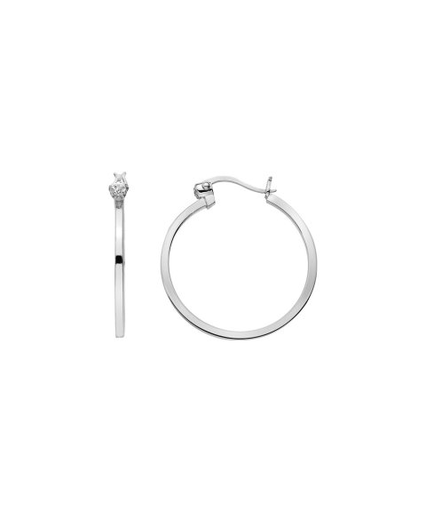 Hot Diamonds Large Hoop Joia Brincos Mulher DE626