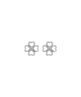 Hot Diamonds Lucky in Love Joia Brincos Mulher DE632