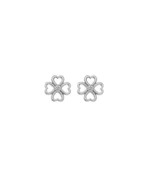 Hot Diamonds Lucky in Love Joia Brincos Mulher DE632 Hot Diamonds Lucky in Love Joia Brincos Mulher DE632