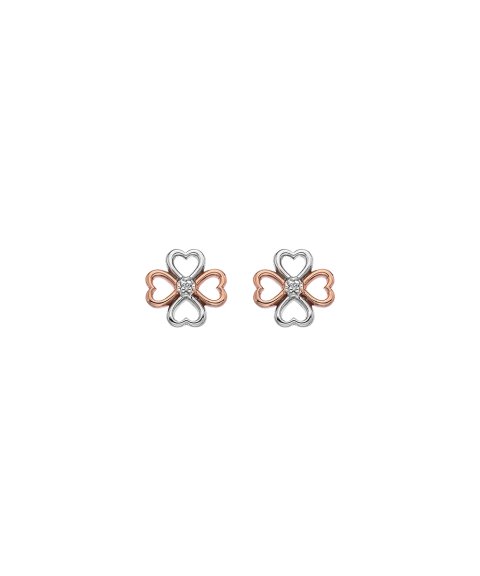 Hot Diamonds Lucky in Love Joia Brincos Mulher DE633 Hot Diamonds Lucky in Love Joia Brincos Mulher DE633