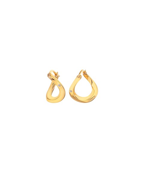Hot Diamonds Jac Jossa Soul Twist Joia Brincos Mulher DE660 Hot Diamonds Jac Jossa Soul Twist Joia Brincos Mulher DE660