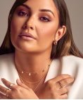 Hot Diamonds Jac Jossa Soul Huggie Joia Brincos Mulher DE661 Hot Diamonds Jac Jossa Soul Huggie Joia Brincos Mulher DE661