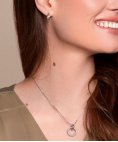 Hot Diamonds Woven Interlocking Joia Brincos Mulher DE689 Hot Diamonds Woven Interlocking Joia Brincos Mulher DE689