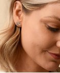 Hot Diamonds Amulets Flower Joia Brincos Mulher DE711 Hot Diamonds Amulets Flower Joia Brincos Mulher DE711