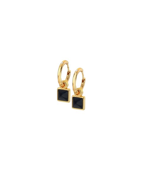 Hot Diamonds Jac Jossa Black Onyx Joia Brincos Mulher DE737 Hot Diamonds Jac Jossa Black Onyx Joia Brincos Mulher DE737